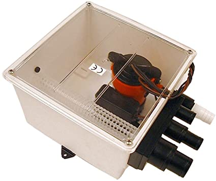 Johnson Pump - Multiple-Port Shower Sumps, Part No. 57151 - Volts 12 DC - Amps 3.4